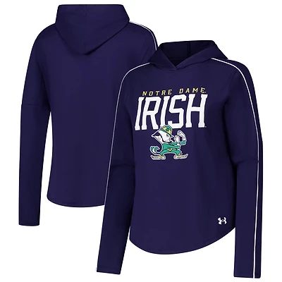 Under Armour Notre Dame Fighting Irish Gameday Knockout Long Sleeve Hooded T-Shirt