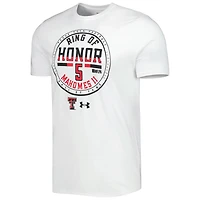 Under Armour Patrick Mahomes Texas Tech Red Raiders Ring of Honor T-Shirt