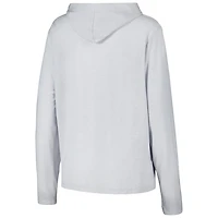 Under Armour Wisconsin Badgers Super-Soft Breezy Long Sleeve Tri-Blend Hoodie T-Shirt