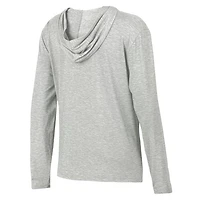 Under Armour Wisconsin Badgers Tri-Blend Breezy Long Sleeve Hoodie T-Shirt