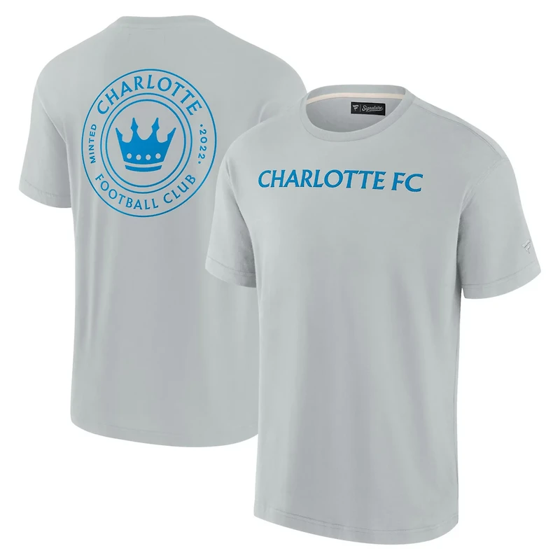 Unisex Fanatics Charlotte FC Elements Super Soft Short Sleeve T-Shirt