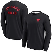 Unisex Fanatics Chicago Bulls Elements Super Soft Long Sleeve T-Shirt