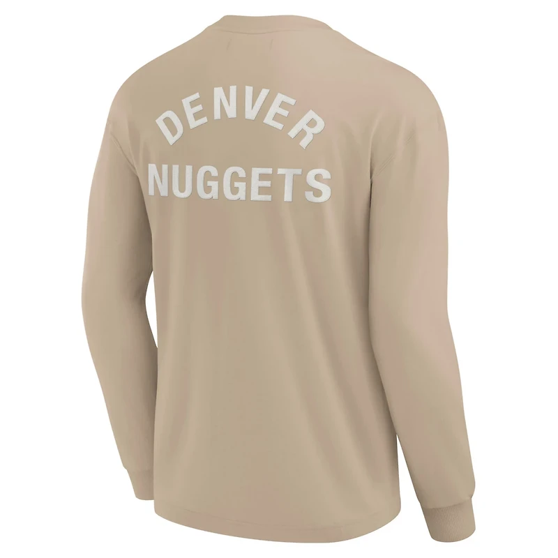 Unisex Fanatics Denver Nuggets Elements Super Soft Long Sleeve T-Shirt