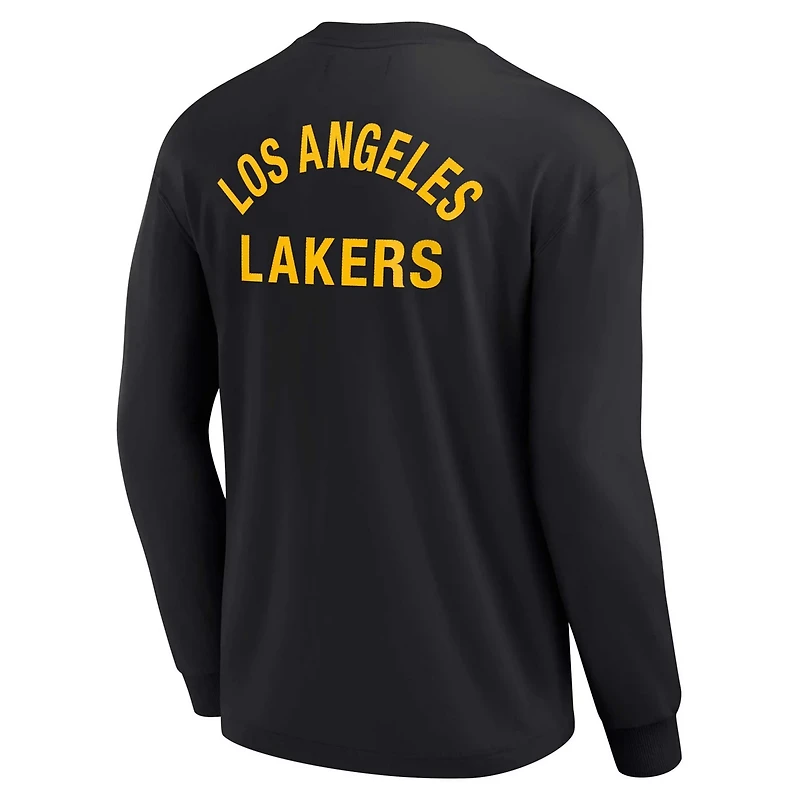 Unisex Fanatics Los Angeles Lakers Elements Super Soft Long Sleeve T-Shirt