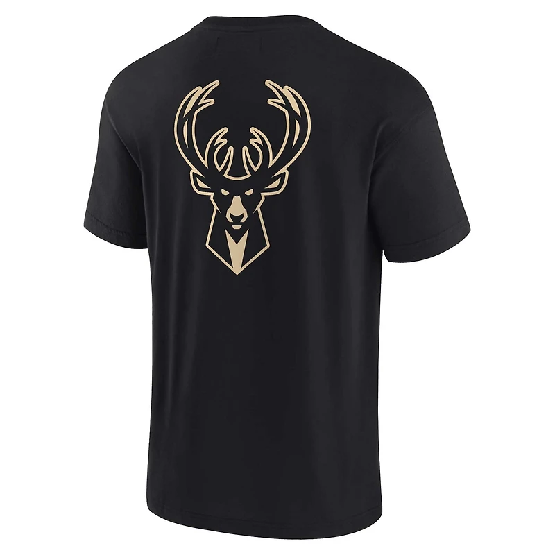 Unisex Fanatics Milwaukee Bucks Elements Super Soft Short Sleeve T-Shirt