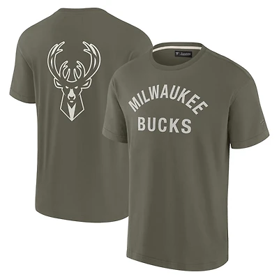 Unisex Fanatics Milwaukee Bucks Elements Super Soft Short Sleeve T-Shirt