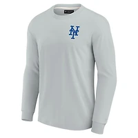Unisex Fanatics New York Mets Elements Super Soft Long Sleeve T-Shirt