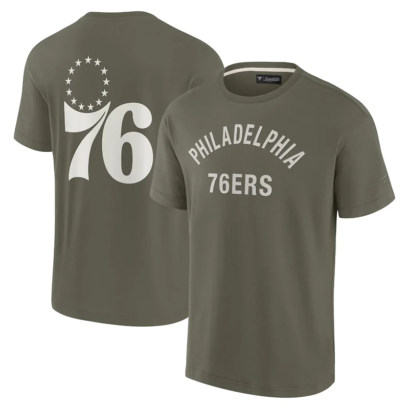 Unisex Fanatics Philadelphia 76ers Elements Super Soft Short Sleeve T-Shirt