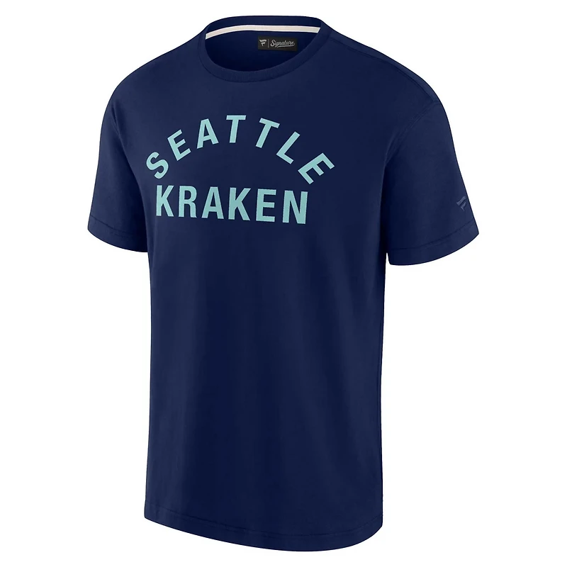 Unisex Fanatics Seattle Kraken Elements Super Soft Short Sleeve T-Shirt