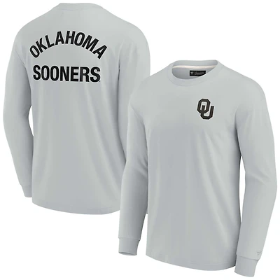 Unisex Fanatics Signature Oklahoma Sooners Elements Super Soft Long Sleeve T-Shirt