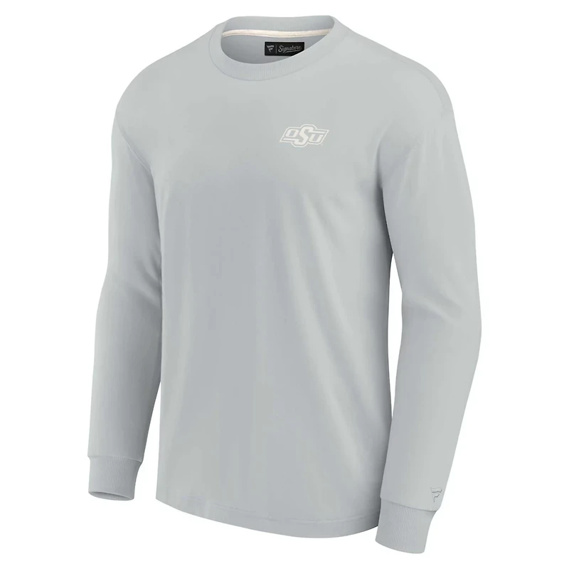 Unisex Fanatics Signature Oklahoma State Cowboys Super Soft Long Sleeve T-Shirt