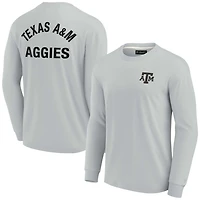 Unisex Fanatics Signature Texas AM Aggies Elements Super Soft Long Sleeve T-Shirt