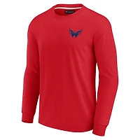 Unisex Fanatics Washington Capitals Elements Super Soft Long Sleeve T-Shirt