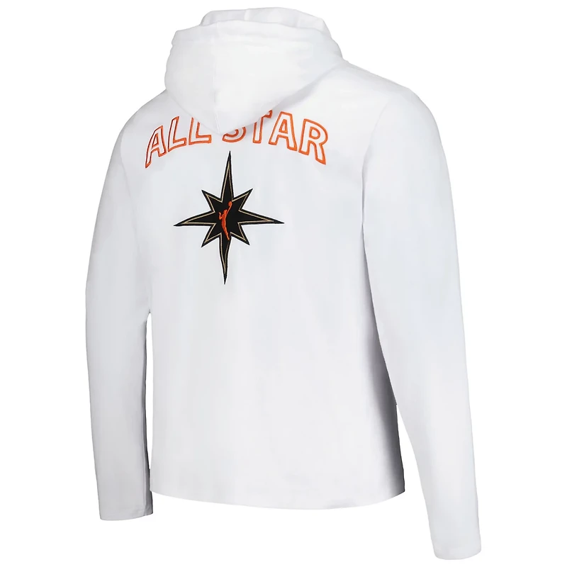 Unisex FISLL 2023 WNBA All-Star Game Applique Long Sleeve Hoodie T-Shirt