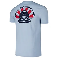 Unisex Flomotion Powder USA Swimming Swimmer T-Shirt