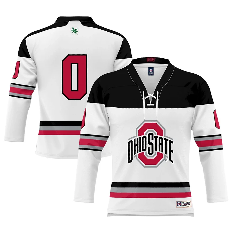 Unisex GameDay Greats 0 Ohio State Buckeyes Women's Hockey Jersey