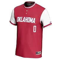 Unisex GameDay Greats 0 Oklahoma Sooners Lightweight Softball Jersey