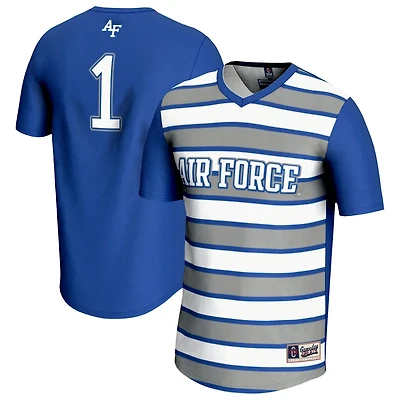 Unisex GameDay Greats 1 Air Force Falcons Lightweight Soccer Fashion Jersey