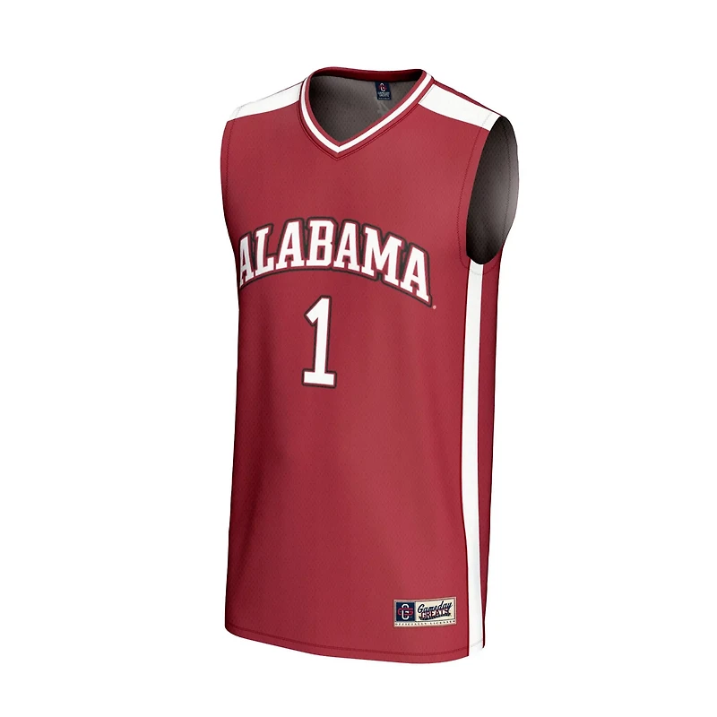 Unisex GameDay Greats 1 Alabama Tide Lightweight Basketball Fashion Jersey
