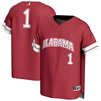 Unisex GameDay Greats 1 Alabama Tide Lightweight Collegiate Baseball Fashion Jersey