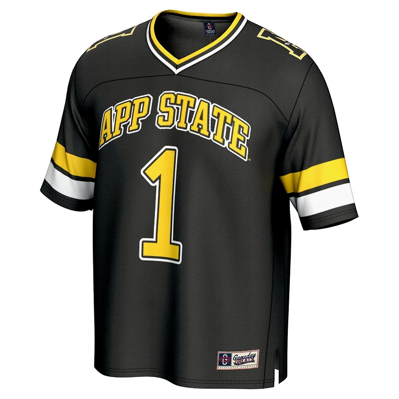 Unisex GameDay Greats 1 Appalachian State Mountaineers Lightweight Collegiate Football Fashion Jersey