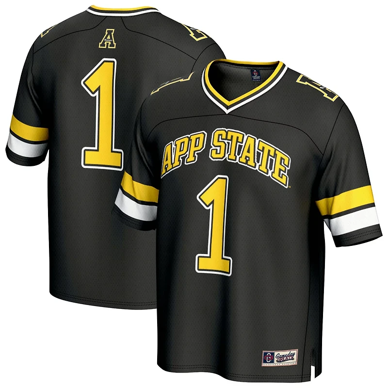 Unisex GameDay Greats 1 Appalachian State Mountaineers Lightweight Collegiate Football Fashion Jersey