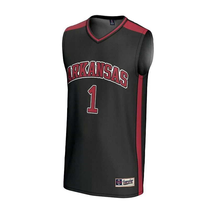 Unisex GameDay Greats 1 Arkansas Razorbacks Lightweight Basketball Fashion Jersey