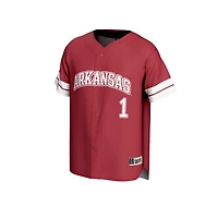 Unisex GameDay Greats 1 Arkansas Razorbacks Lightweight Collegiate Baseball Fashion Jersey