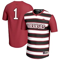 Unisex GameDay Greats 1 Arkansas Razorbacks Lightweight Soccer Fashion Jersey