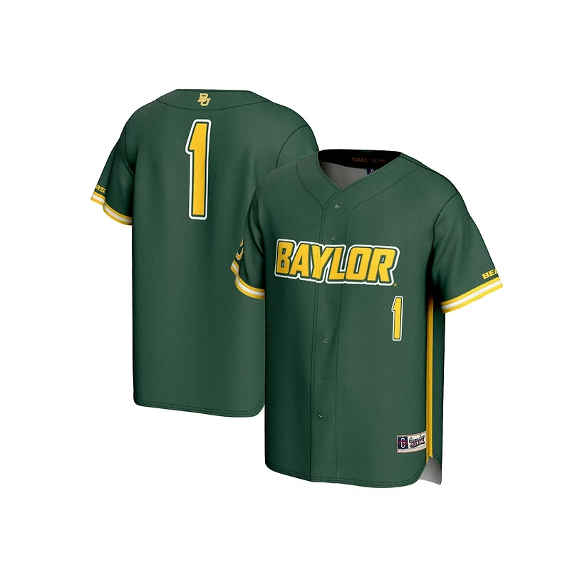 Unisex GameDay Greats 1 Baylor Bears Lightweight Baseball Fashion Jersey