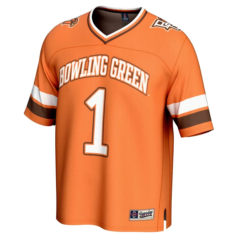 Unisex GameDay Greats 1 Bowling Green St Falcons Lightweight Collegiate Football Fashion Jersey