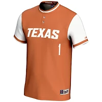 Unisex GameDay Greats 1 Burnt Texas Longhorns Lightweight Softball Jersey