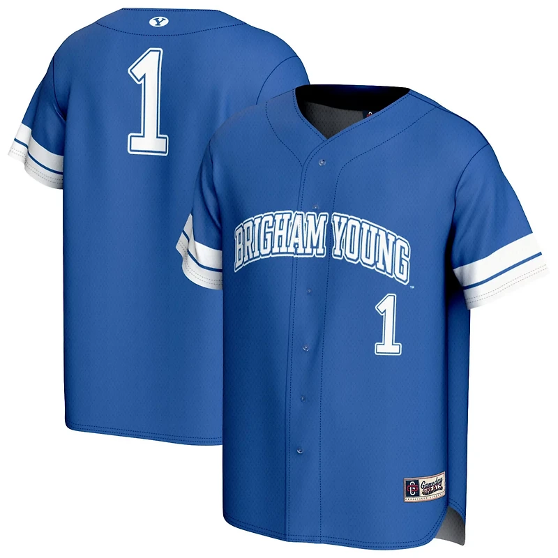 Unisex GameDay Greats 1 BYU Cougars Lightweight Collegiate Baseball Fashion Jersey