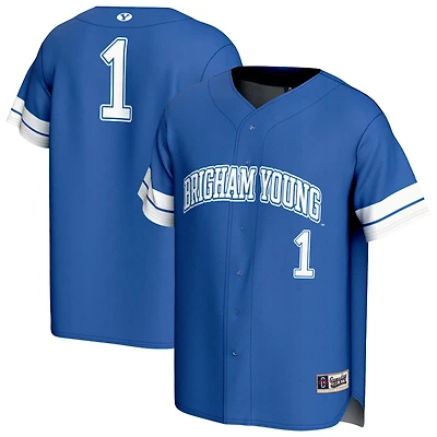 Unisex GameDay Greats 1 BYU Cougars Lightweight Collegiate Baseball Fashion Jersey