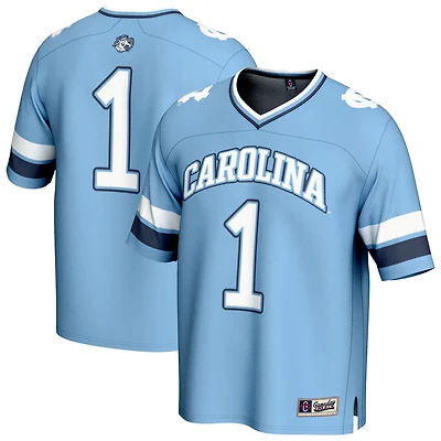 Unisex GameDay Greats 1 Carolina North Tar Heels Lightweight Collegiate Football Fashion Jersey