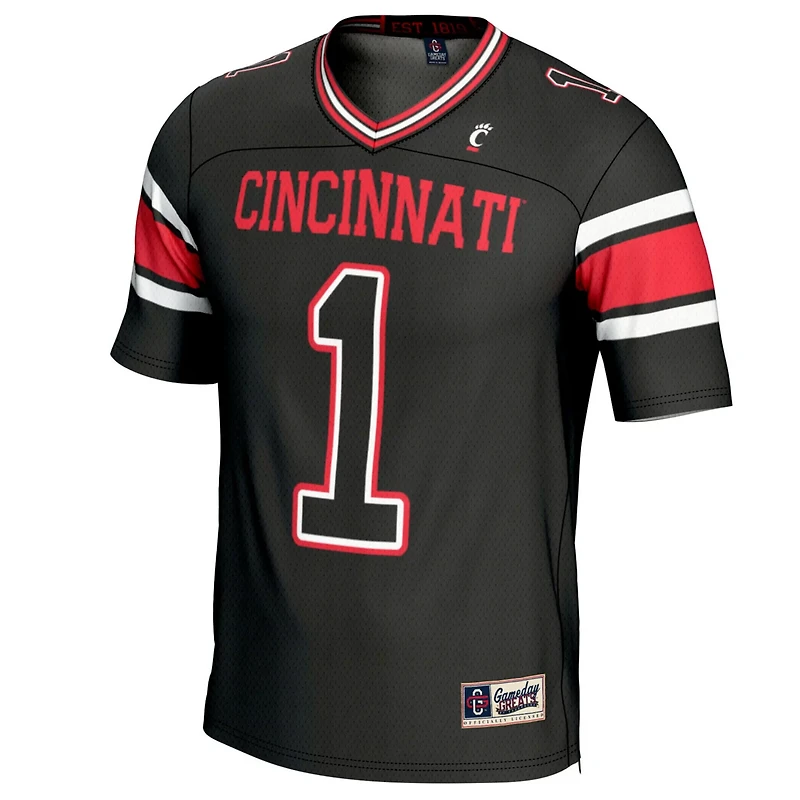 Unisex GameDay Greats 1 Cincinnati Bearcats Lightweight Football Fashion Jersey