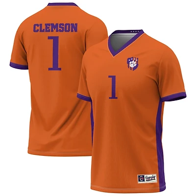 Unisex GameDay Greats 1 Clemson Tigers Lightweight Collegiate Soccer Fashion Jersey
