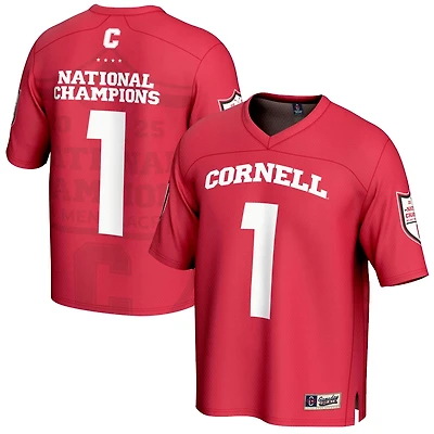 Unisex GameDay Greats 1 Cornell Big 2025 NCAA Men's Lacrosse National Champions Lightweight Fashion Jersey