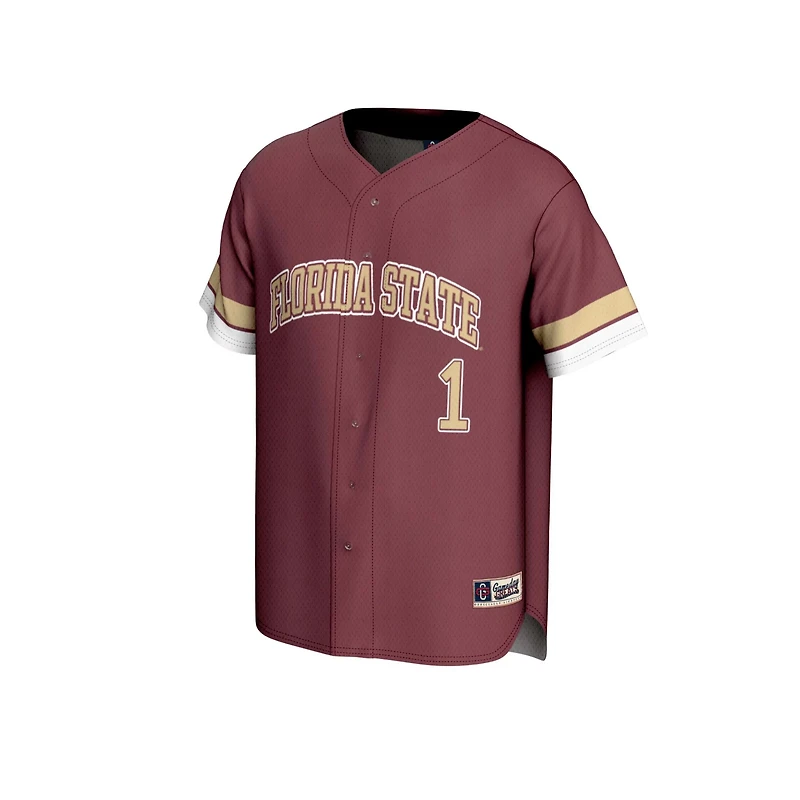 Unisex GameDay Greats 1 Florida State Seminoles Lightweight Collegiate Baseball Fashion Jersey