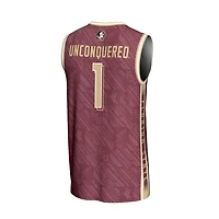 Unisex GameDay Greats 1 Florida State Seminoles Lightweight Highlight Print Basketball Jersey