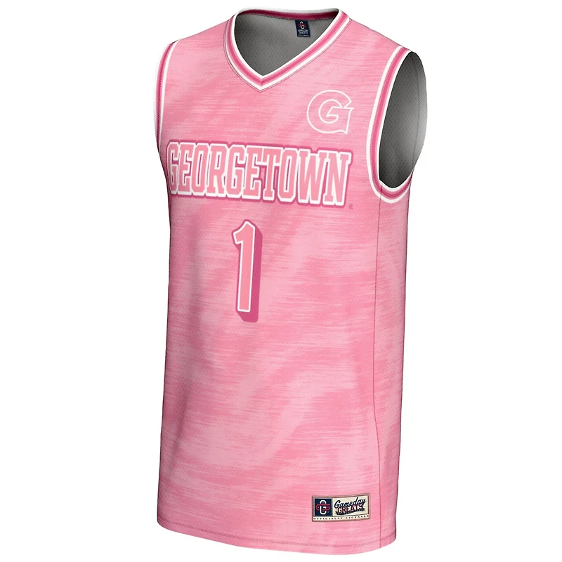 Unisex GameDay Greats 1 Georgetown Hoyas Lightweight Basketball Fashion Jersey