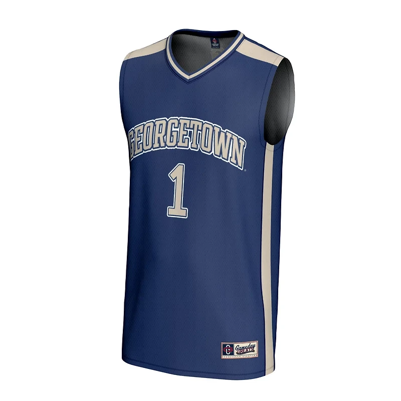 Unisex GameDay Greats 1 Georgetown Hoyas Lightweight Basketball Fashion Jersey