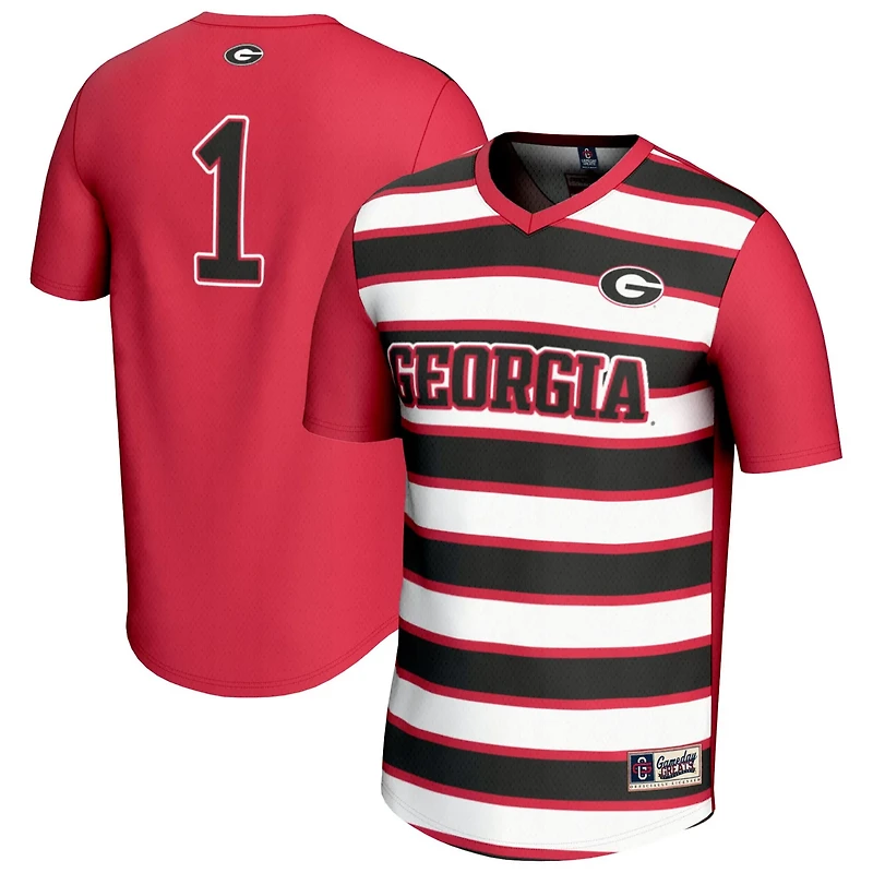 Unisex GameDay Greats 1 Georgia Bulldogs Lightweight Soccer Fashion Jersey