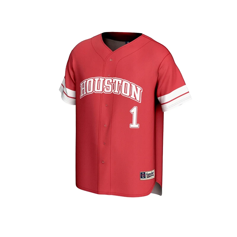 Unisex GameDay Greats 1 Houston Cougars Collegiate Baseball Fashion Jersey