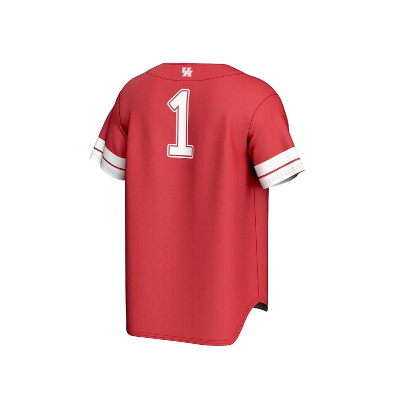 Unisex GameDay Greats 1 Houston Cougars Collegiate Baseball Fashion Jersey