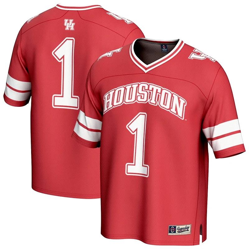 Unisex GameDay Greats 1 Houston Cougars Collegiate Football Fashion Jersey