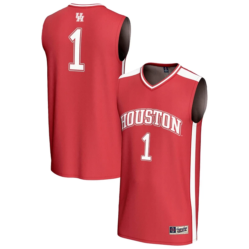 Unisex GameDay Greats 1 Houston Cougars Lightweight Basketball Fashion Jersey
