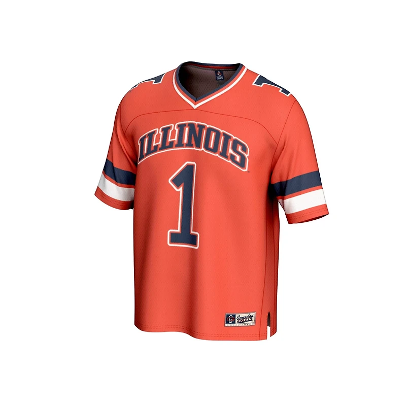 Unisex GameDay Greats 1 Illinois Fighting Illini Collegiate Football Fashion Jersey