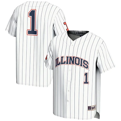 Unisex GameDay Greats 1 Illinois Fighting Illini Lightweight Baseball Jersey