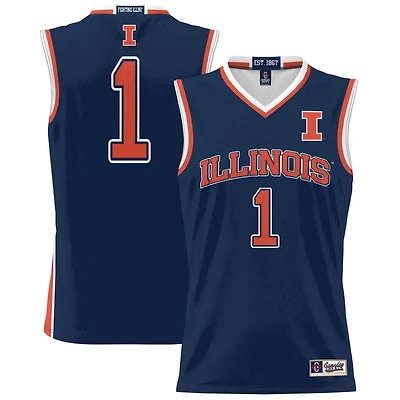 Unisex GameDay Greats 1 Illinois Fighting Illini Lightweight Basketball Jersey